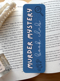 Murder Mystery Bookclub Bookmark