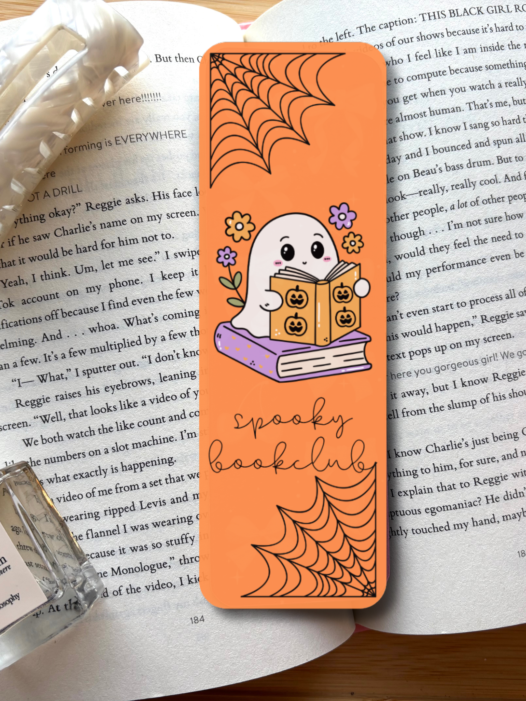 Reading Ghost Bookmark