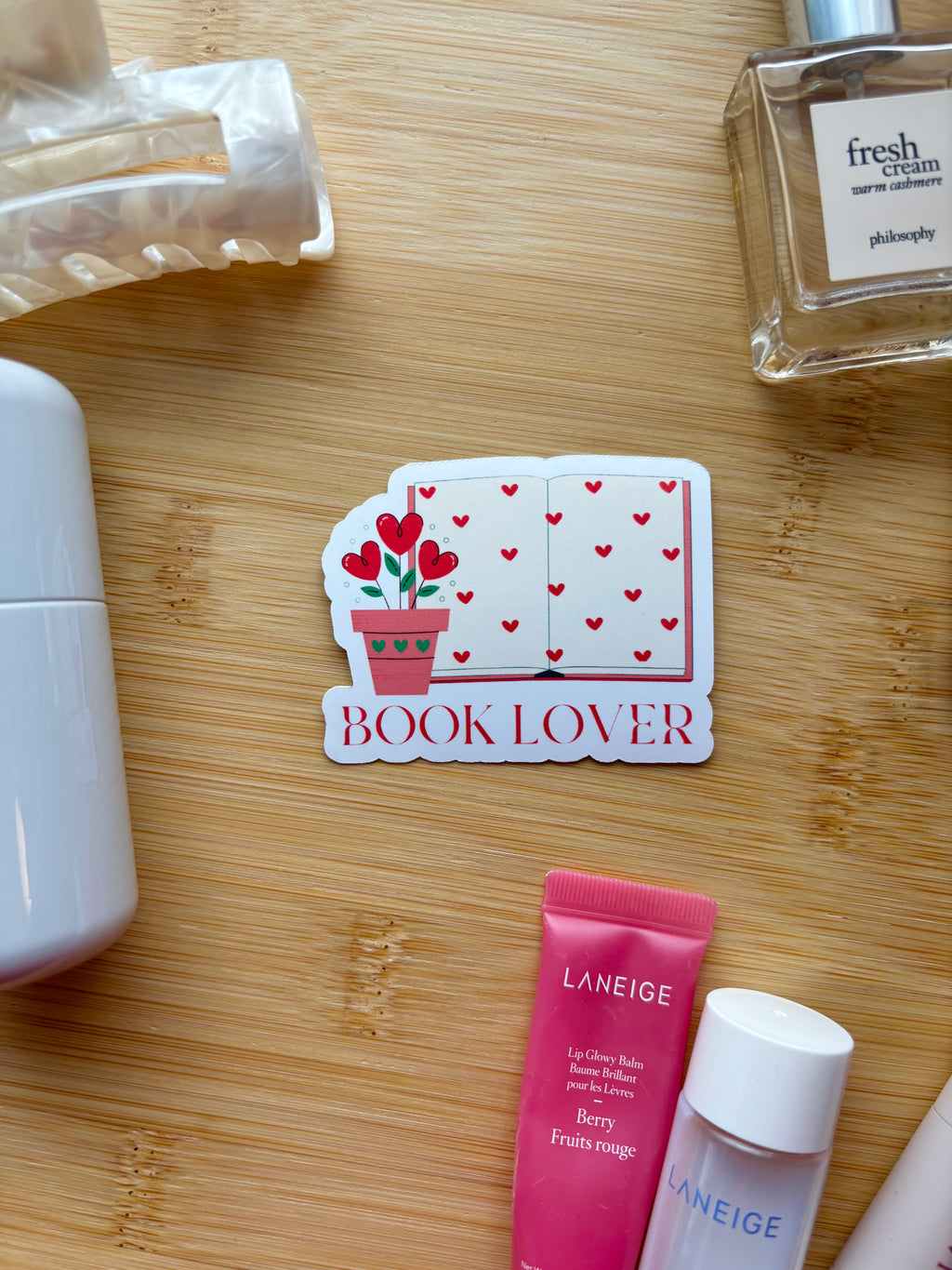 Book Lover Sticker