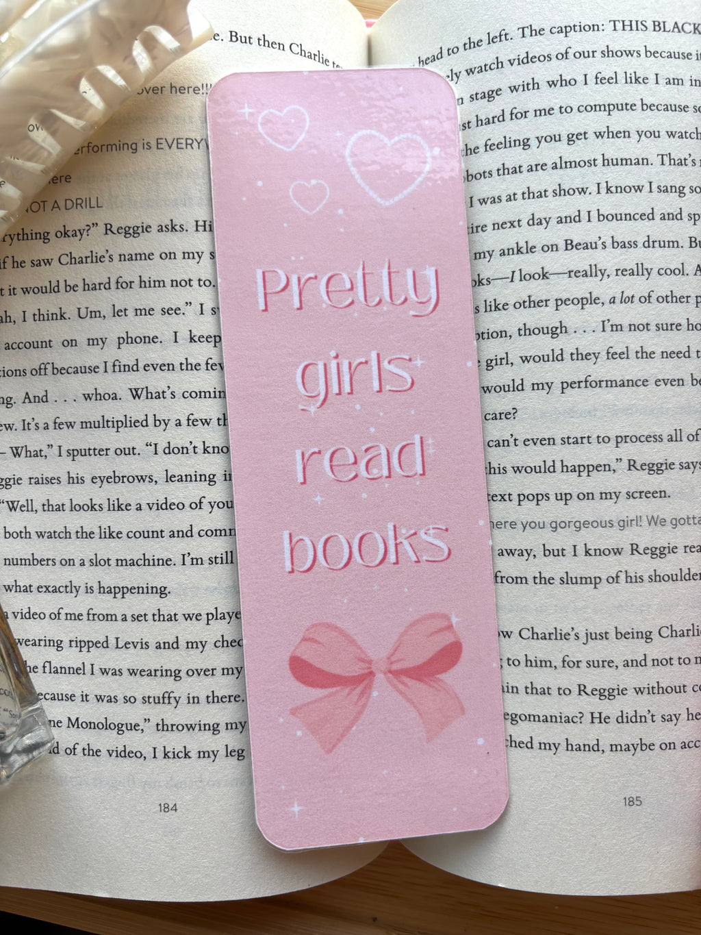 Pretty Girls Read Books Bookmark