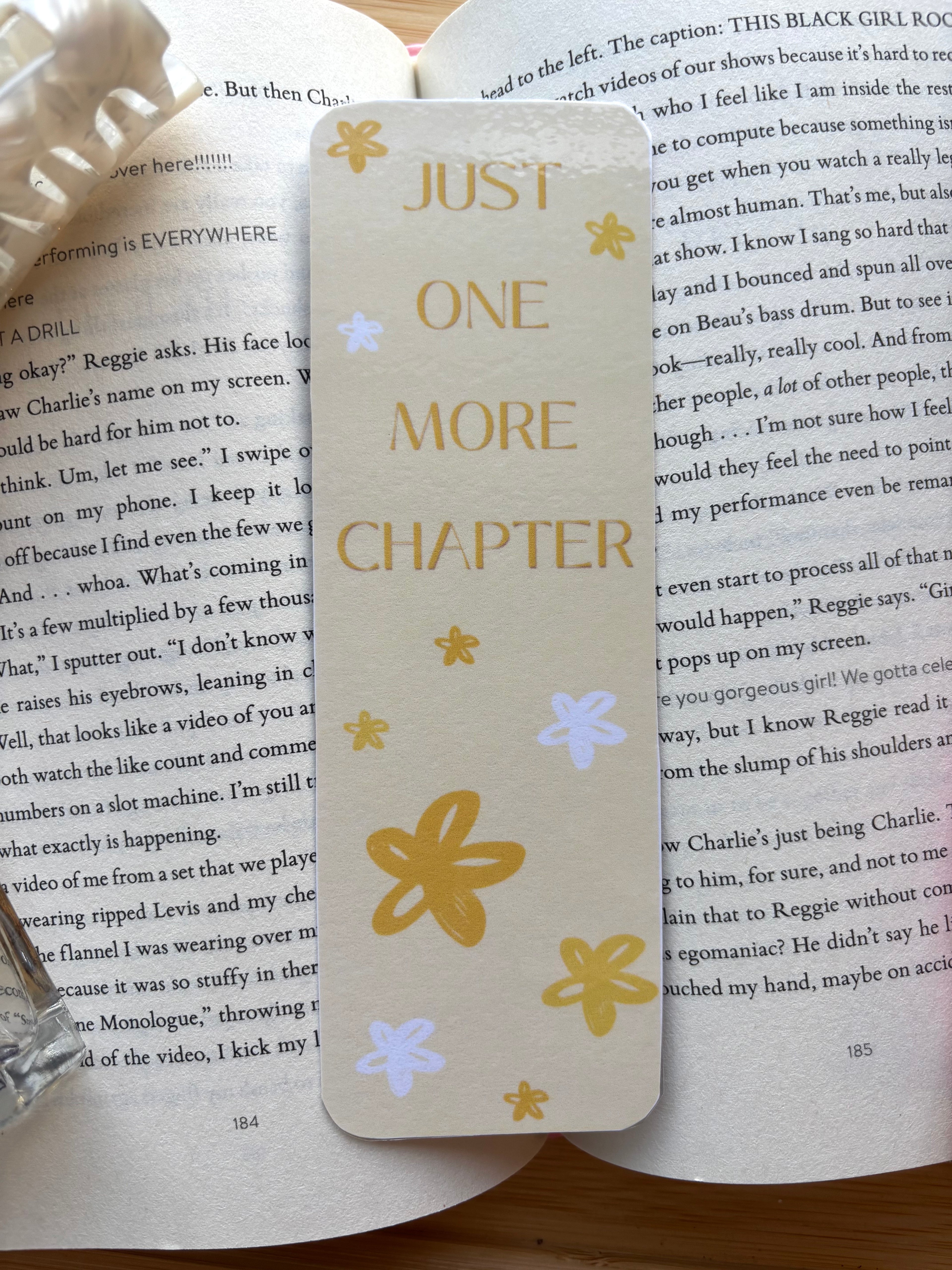 Just One More Chapter Bookmark