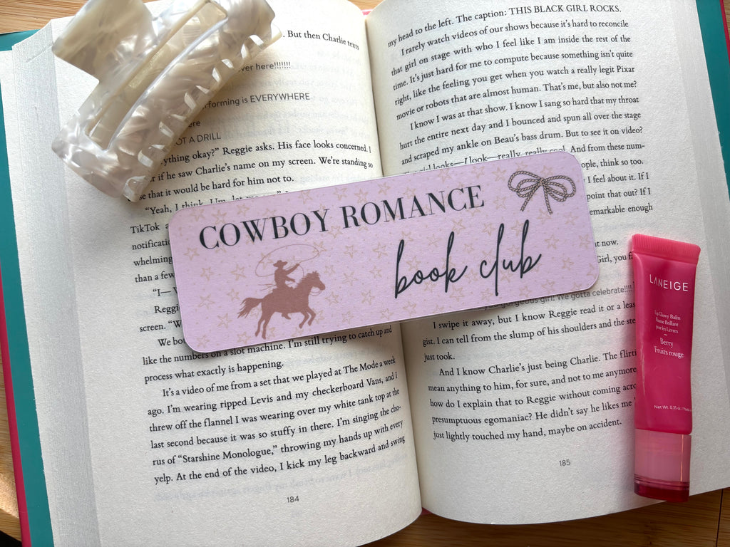 Cowboy Romance Bookmark