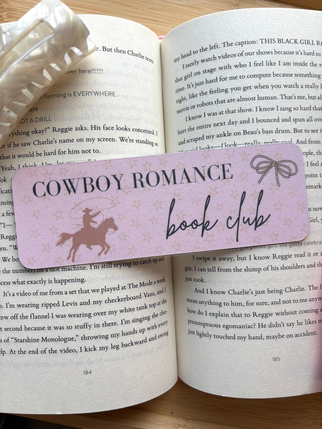 Cowboy Romance Bookmark