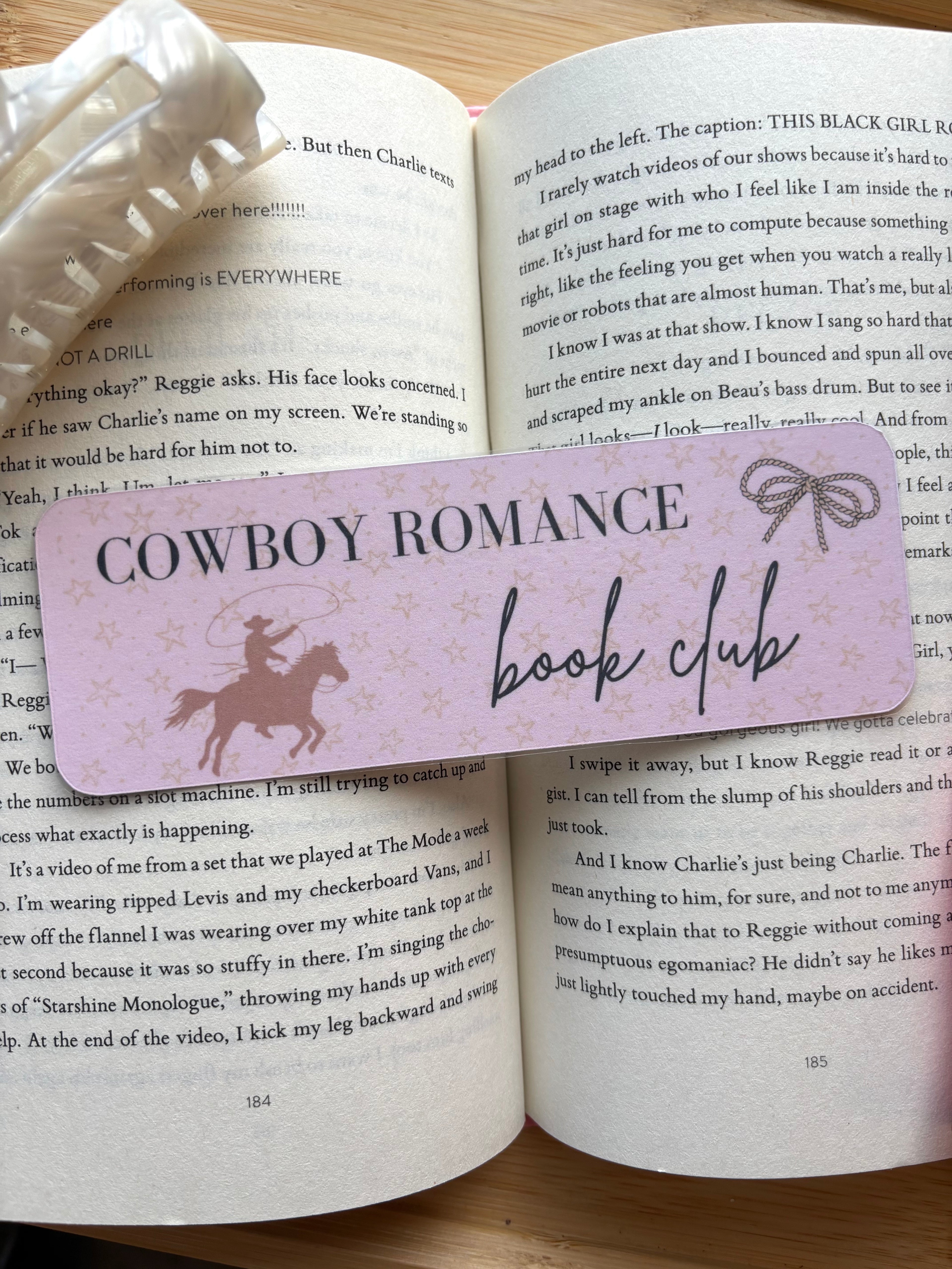 Cowboy Romance Bookmark
