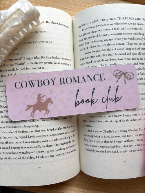 Cowboy Romance Bookmark