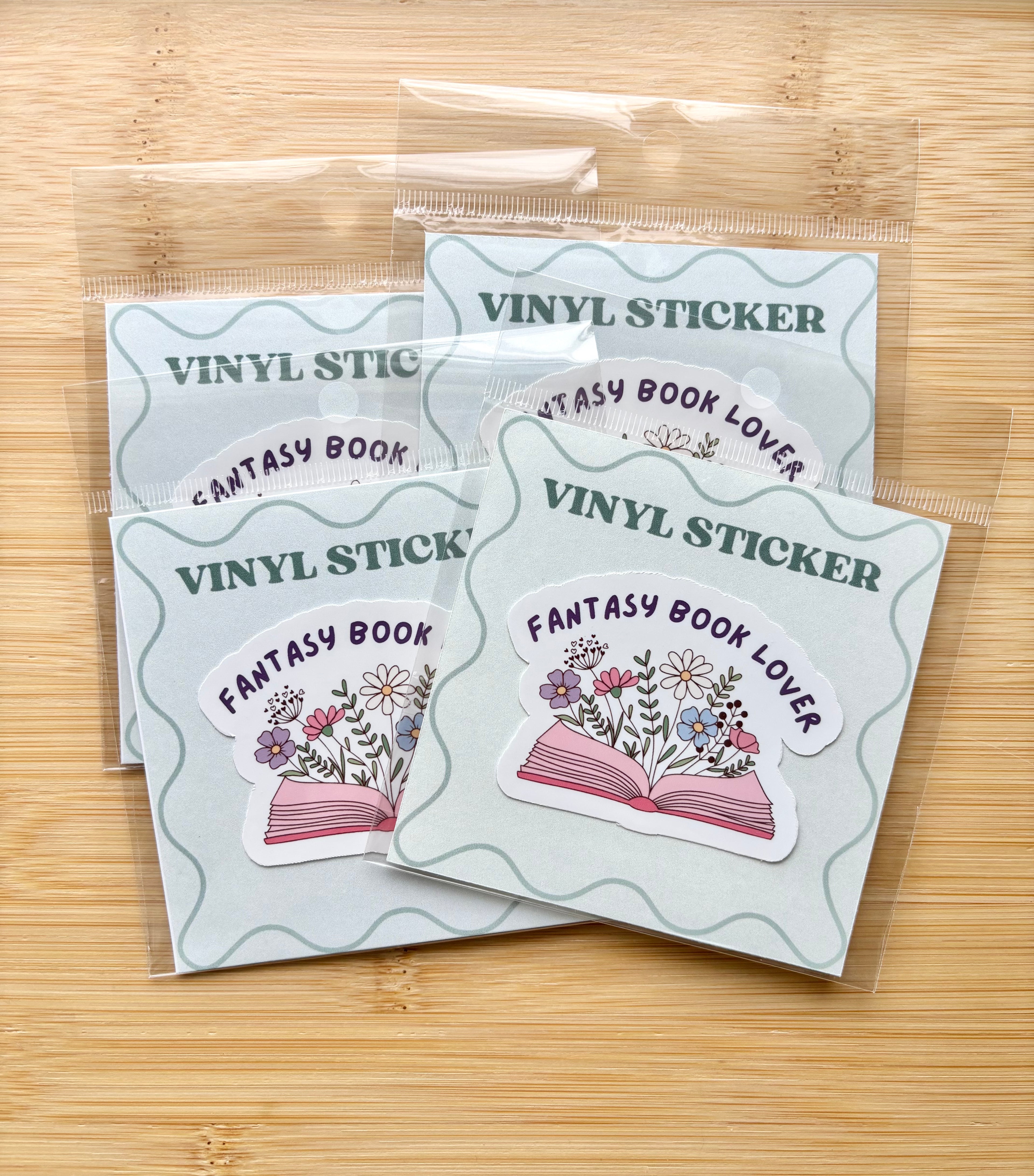 Fantasy Book Lover Sticker