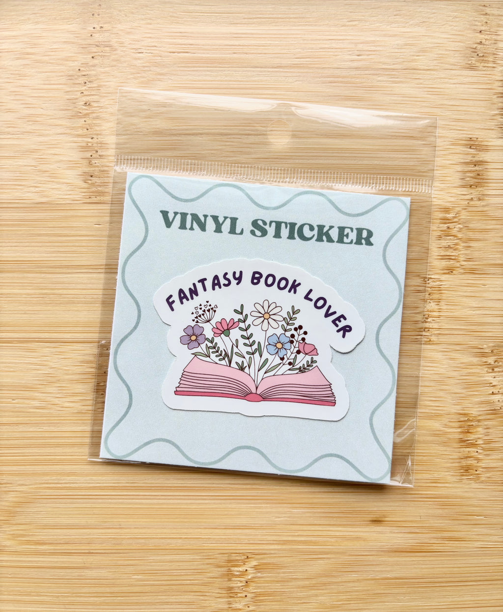 Fantasy Book Lover Sticker