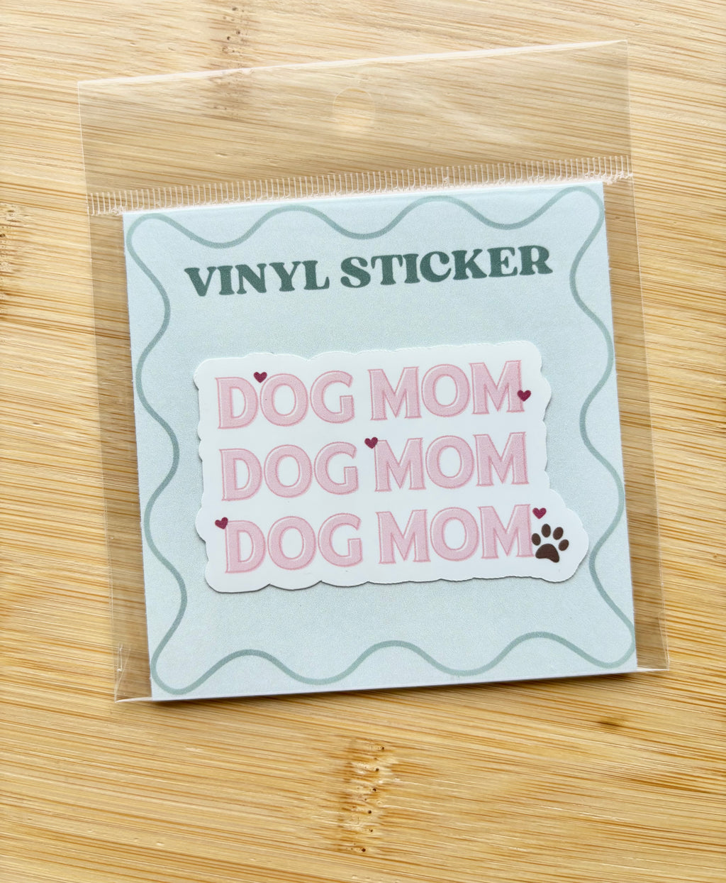 Dog Mom Sticker
