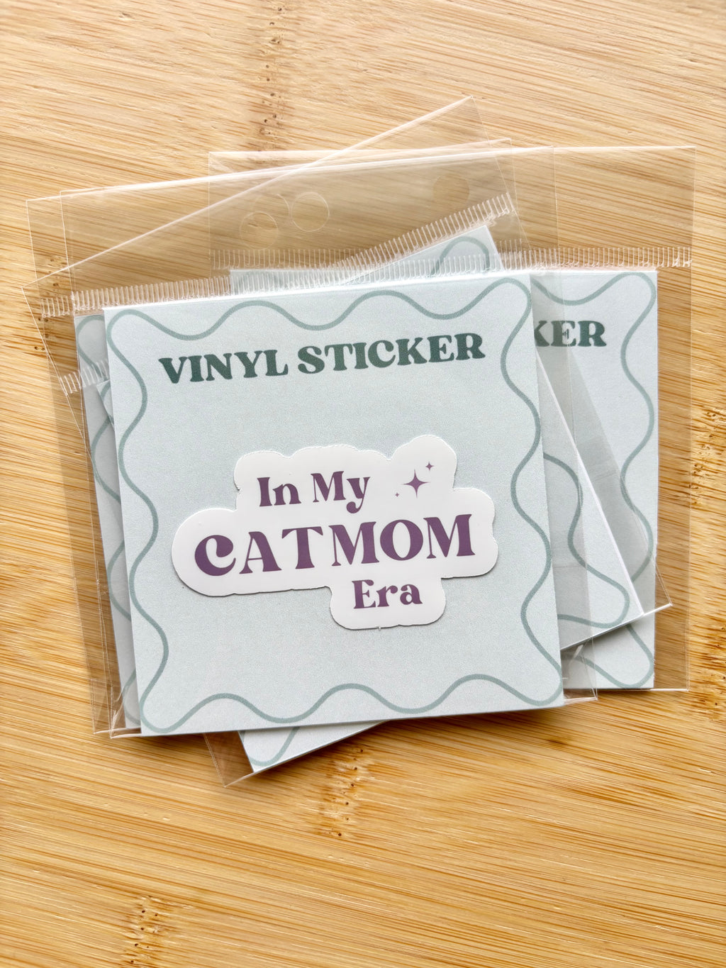 In my Cat Mom Era Sticker