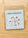 The Homebody Club Sticker