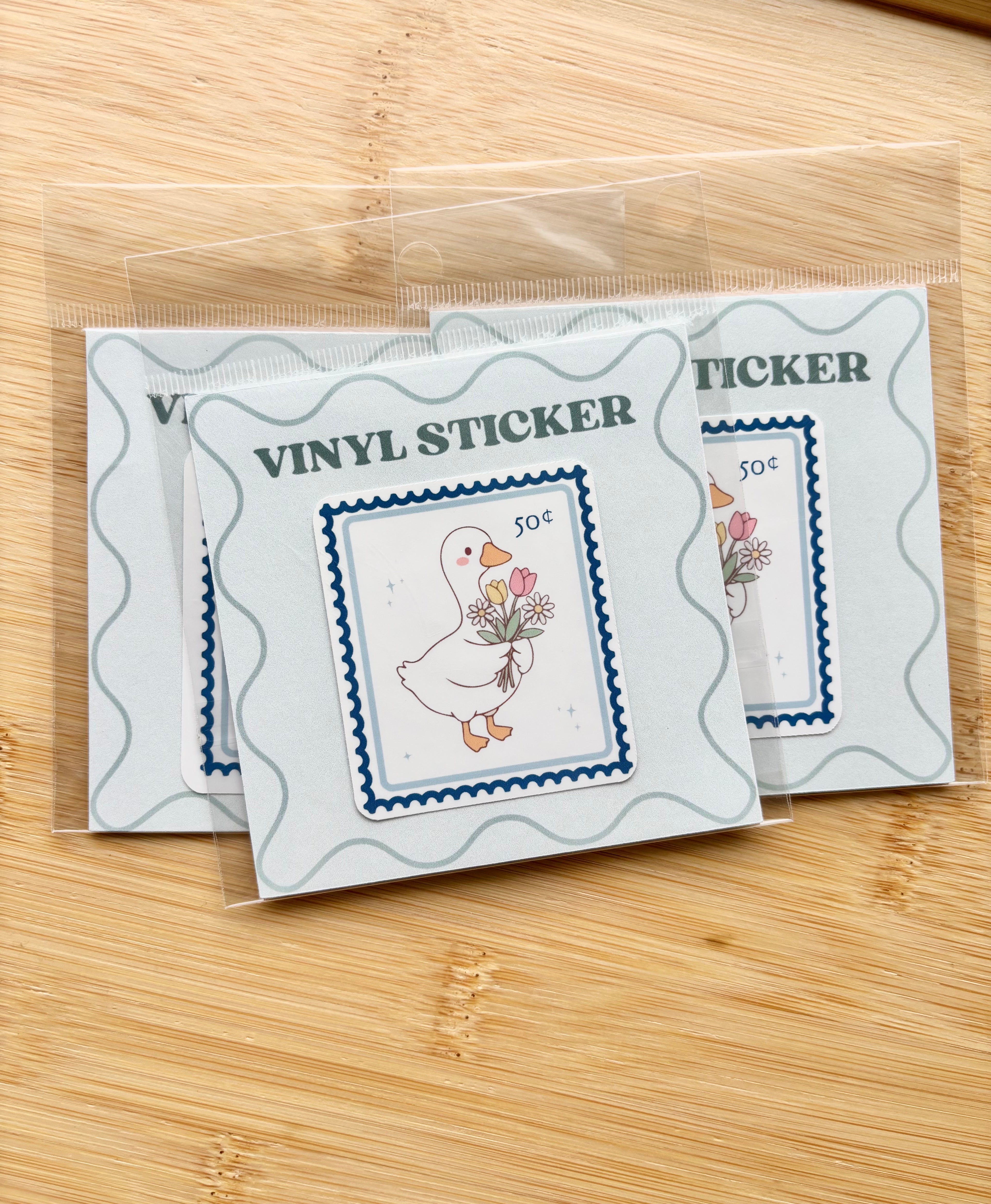 Goose Stamp Sticker