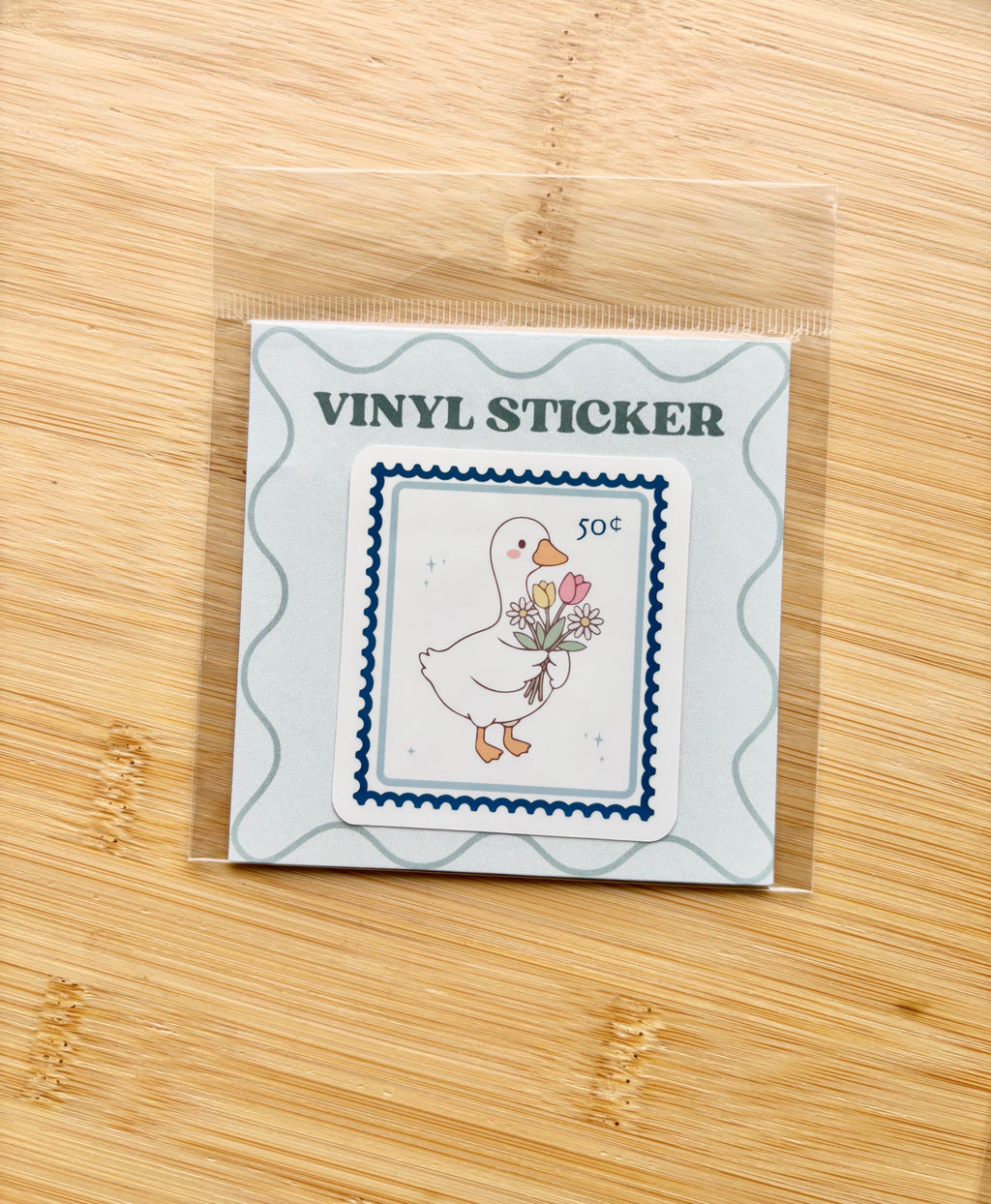 Goose Stamp Sticker