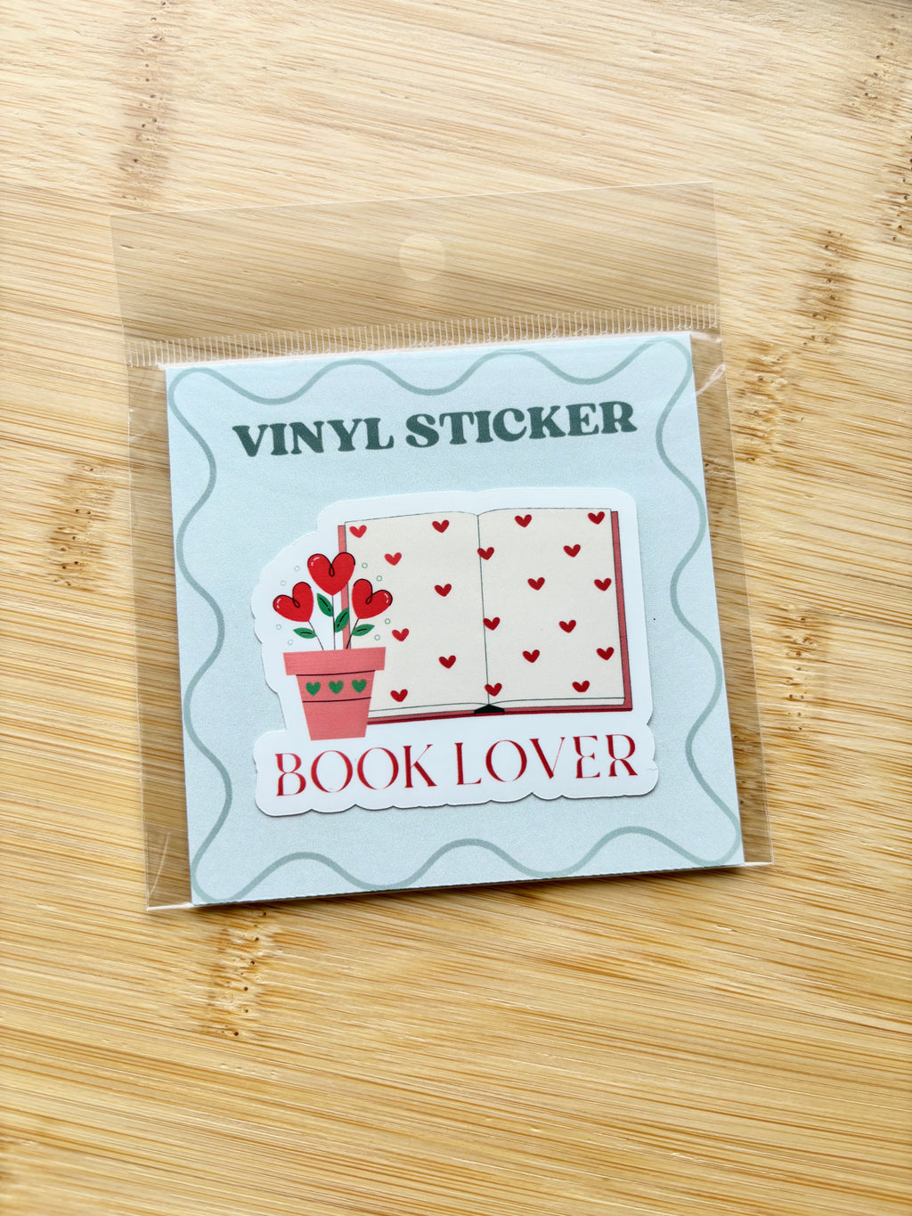 Book Lover Sticker