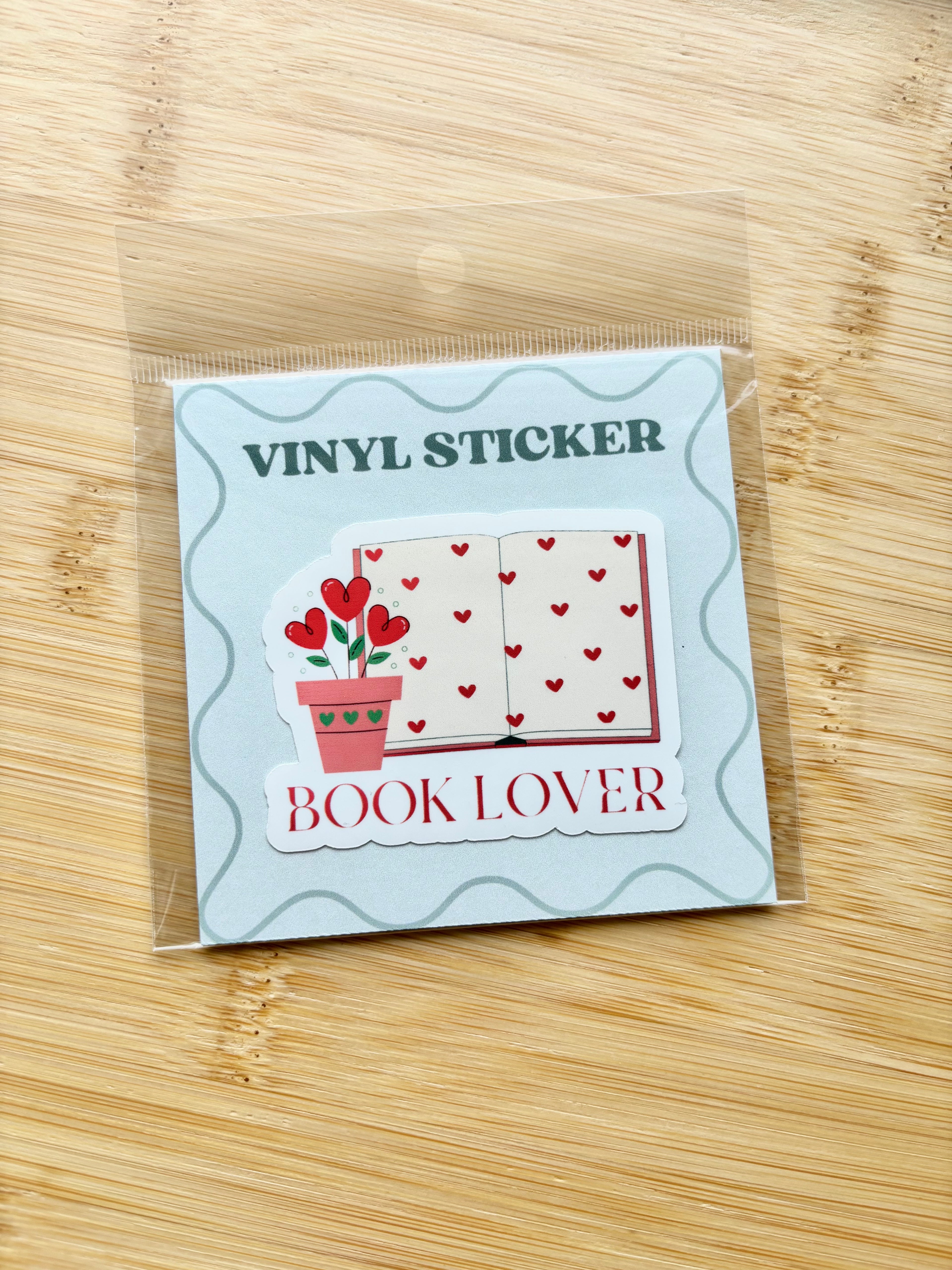Book Lover Sticker
