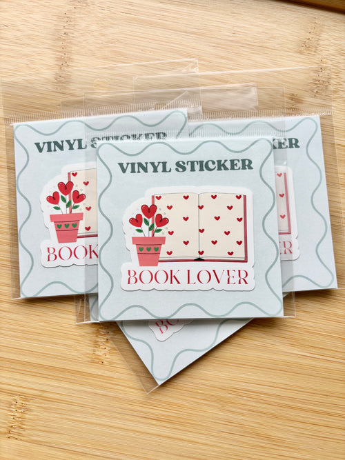 Book Lover Sticker
