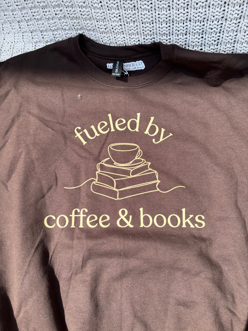 Fueled by Coffee and Books Sweatshirt