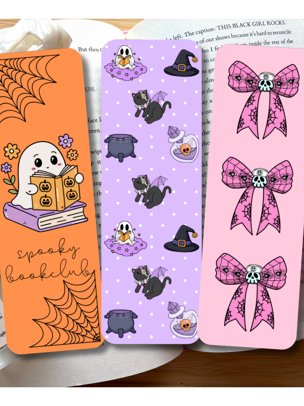 Ghoulish Halloween Bookmark