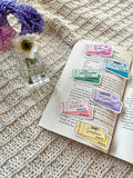 Book Trope Ticket Sticker